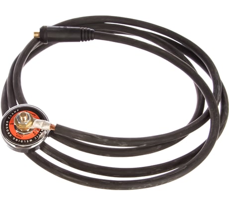 Зажим массы магнитный с кабелем в сборе К16 (3 м; 300 А; DX25; сечение 16 мм²; медь) Gigant G-822