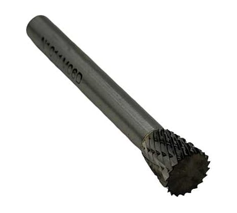 Бор-фреза твердосплавная тип N101106 (обратный конус) 10.0 мм, хвостовик 6 мм, двойная насечка TORNERI Т018449