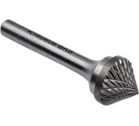 Бор-фреза твердосплавная тип K160806 (коническая) 16.0 мм, хвостовик 6 мм, двойная насечка TORNERI Т018432