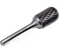 Бор-фреза твердосплавная тип C162506 (сфероцилиндрическая) 16.0 мм, хвостовик 6 мм, двойная насечка TORNERI Т018390