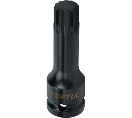 Головка ударная SPLINE M14, 1/2" DR, 77 мм TOPTUL KADB1614L 1