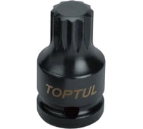 Головка ударная SPLINE M18, 1/2" DR, 44 мм TOPTUL KADB1618S
