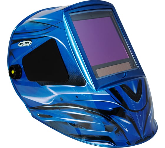 Маска сварщика FOXWELD КОРУНД МЕГА синяя, ф-р MEGA LED 2 7188
