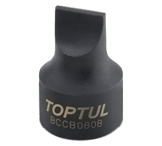 Головка с насадкой шлицевой 8 мм, 1/4" DR, SNCM+V TOPTUL BCCB0808 1