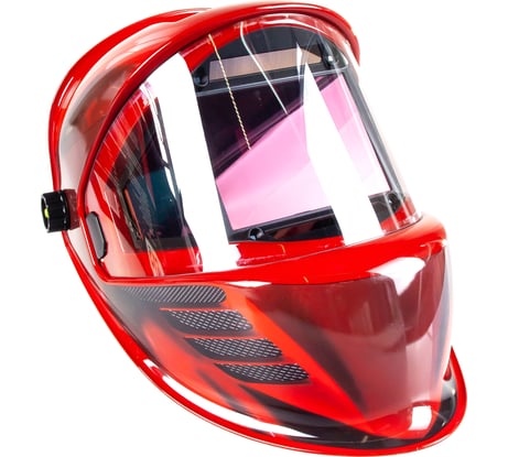 Маска сварщика FOXWELD КОРУНД МЕГА красная, ф-р MEGA LED 6615