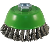 Щетка чашечная жгутовая INOX Standard (65 мм; М14) для УШМ D.BOR D02-IS-065-M14-050