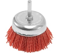 Щетка-крацовка чашка 75 мм, нейлон, со шпилькой Pobedit 2137375