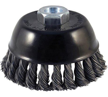 Щетка чашечная жгутовая METAL Standard (120 мм; М14) для УШМ D.BOR D02-MS-120-M14-050