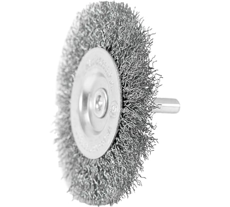 Щетка-крацовка плоская со шпилькой 75 мм, стальная витая проволока Pobedit 2122307