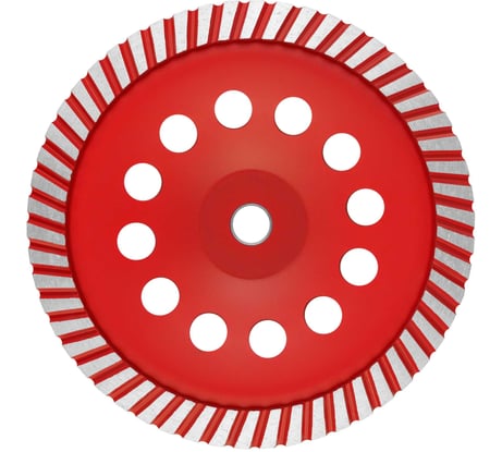 Чашка алмазная турбо (230х22.2 мм) Redchili 04-230-15