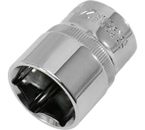 Головка торцевая 6-гранная с насечкой FLANK 24 мм, 1/2" DR, CrV Pobedit 2843524