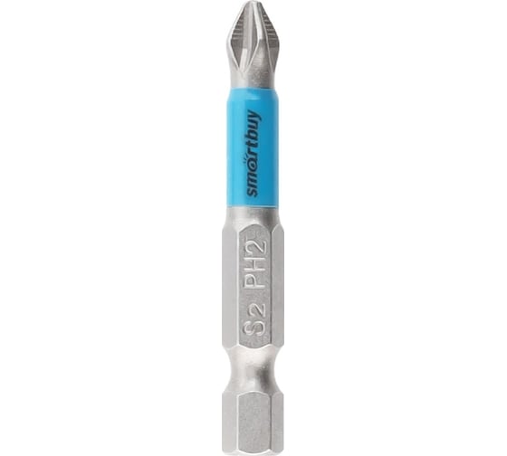 Бита для шуруповерта PH2, 50 мм, S2, 10 шт Smartbuy SBT-SCB-PH2-50p2