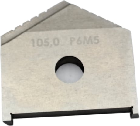 Пластина к перовому сверлу (перо) D 105 мм (2000-1267) Р6М5 TORNERI Т018460