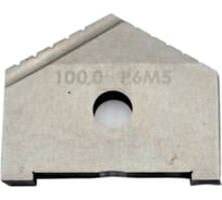Пластина к перовому сверлу (перо) D 100 мм (2000-1265) Р6М5 TORNERI Т018459