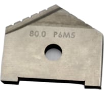 Пластина к перовому сверлу (перо) D 80 мм (2000-1256) Р6М5 TORNERI Т018456