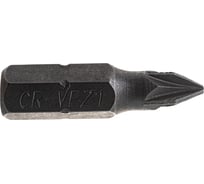 Биты (2 шт, PZ1, 25 мм, CRV) VIRA 554116