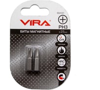Биты (2 шт, PH3, 25 мм) VIRA 554121