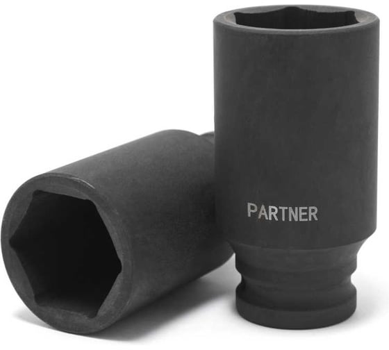 Головка ударная глубокая 6-гранная 44 мм, 3/4"DR Partner PA-46510044(13087)