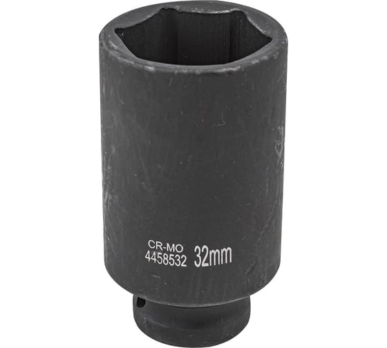 Головка ударная глубокая 6-гранная 32 мм, 1/2"DR Partner PA-4458532(13081)