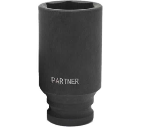 Головка ударная глубокая 6-гранная 26 мм, 1/2"DR Partner PA-4458526(13076) 1
