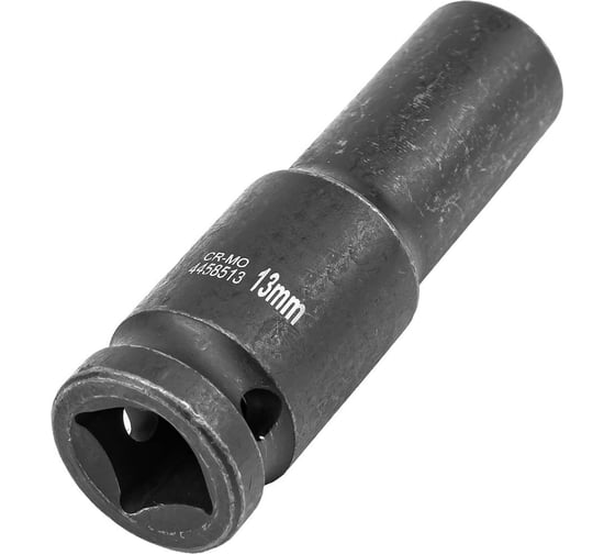 Головка ударная глубокая 6-гранная 13 мм, 1/2"DR Partner PA-4458513(13063)