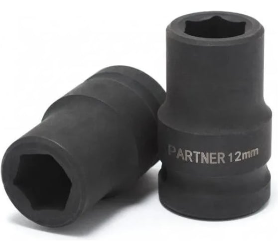 Головка ударная 6-гранная 10 мм, 1/2"DR Partner PA-44510(13035)