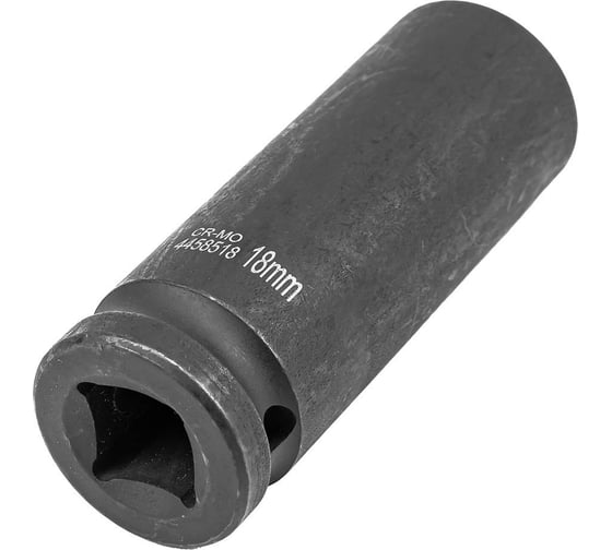 Головка ударная глубокая 6-гранная 18 мм, 1/2"DR Partner PA-4458518(13068)