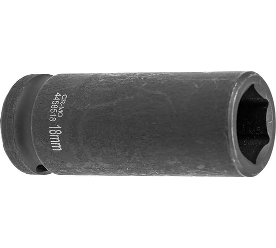 Головка ударная глубокая 6-гранная 18 мм, 1/2"DR Partner PA-4458518(13068)