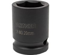 Головка ударная 6-гранная 20 мм, 1/2"DR Partner  PA-44520(13045)