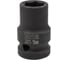 Головка ударная 6-гранная 13 мм, 1/2"DR Partner PA-44513(13038) 1