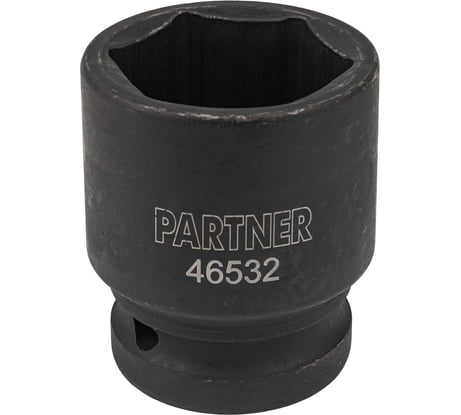 Головка ударная 6-гранная 32 мм, 3/4"DR Partner PA-46532(13006)