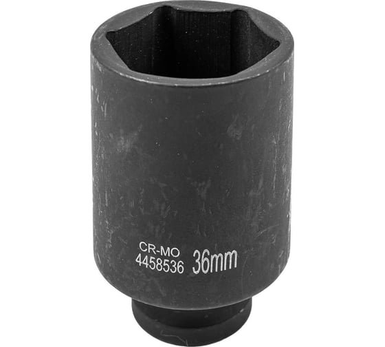 Головка ударная глубокая 6-гранная 36 мм, 1/2"DR Partner PA-4458536(13083) 1