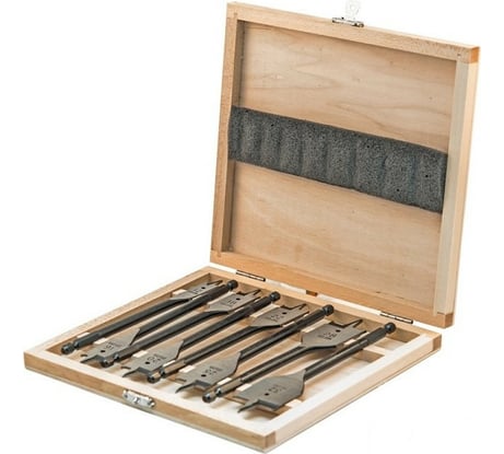 Набор сверл перьевых (8 шт, 12-32 мм) по дереву D.BOR 180608116D