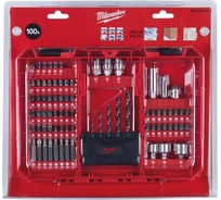 Набор оснастки HEAVY DUTY 100 шт в кейсе Milwaukee 4932464145