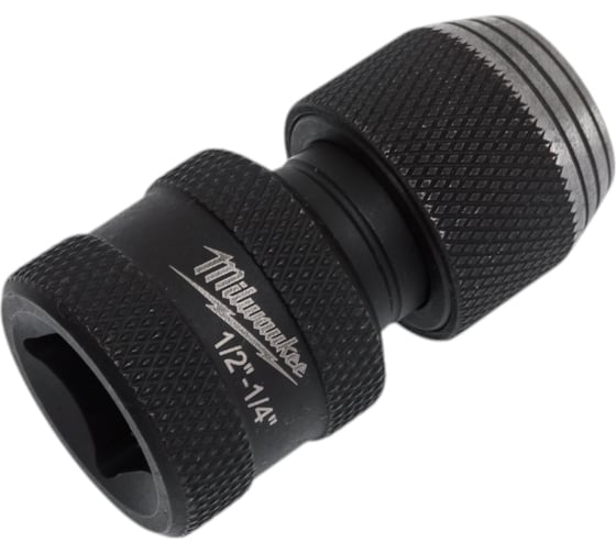 Переходник с 1/2" квадратный хвостовик на 1/4"HEX Milwaukee 4932471828 1