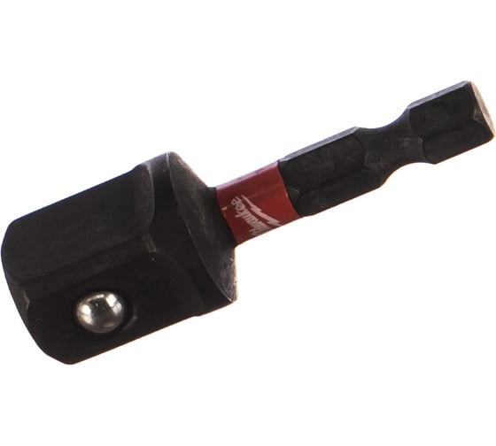 Переходник с 1/4"HEX на 1/2"квадратный хвостовик Milwaukee 4932471827 1