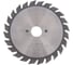 Подрезная пила для форматно-раскроечных станков 120x20x2.8-3.6 мм, Z=12+12 Woodtec ИН 290678 2