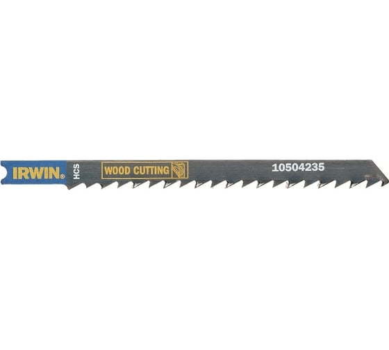 Пилка T101D (5 шт; 6TPI; HCS) для электролобзика Irwin 10504222 1
