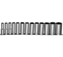 Набор торцевых глубоких головок (13 пр; 1/2"; 11-32 мм) на рельсе Jonnesway 49081