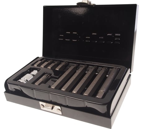 Набор бит SPLINE с битодержателем (11 пр; 1/2") Rockforce RF-4112