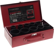 Набор головок 12-гранных глубоких ударных (10 пр; 3/4"; 17-46 мм) Rockforce RF-6108MPB(28569)