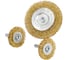 Набор кордщеток дисковых латунных для дрели (6 пр, 1/4", 25-75 мм) Rockforce RF-BWS601(29094) 5