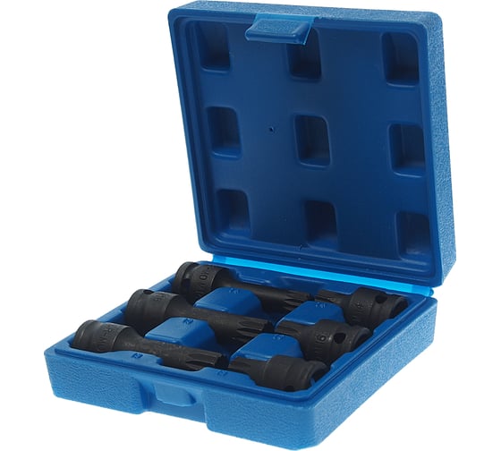 Набор ударных головок-бит Spline 1/2" 6 предметов Rockforce RF-41061 1