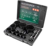 Набор кольцевых биметаллических пил HSS 13 предметов Rockforce RF-BHS13(29661)