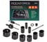 Набор кольцевых биметаллических пил HSS 13 предметов Rockforce RF-BHS13(29661) 6