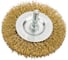 Набор кордщеток дисковых латунных (5 пр, 1/4", 25-75 мм) для дрели Rockforce RF-BWS501(29093) 3