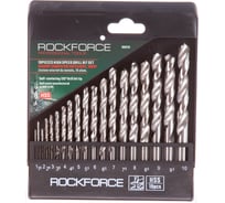 Набор сверл по металлу HSS 19 предметов Rockforce RF-DBS19