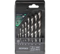 Набор сверел по металлу Rockforce HSS 8 предметов RF-DBS08(29132)