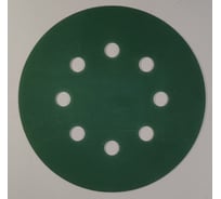 Диск абразивный с липучкой DTC-Film (green) 125 мм, 15 отверстий, зерно P2000, 10 шт BRUSHTEX 125G8-2000