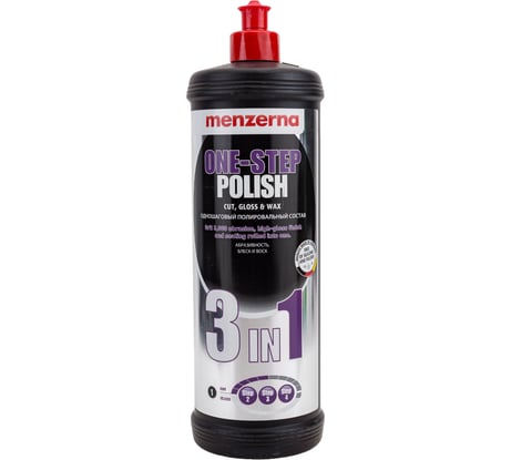 Паста полировальная среднеабразивная Menzerna One step polish 3 in 1 1л, 22748.261.870
